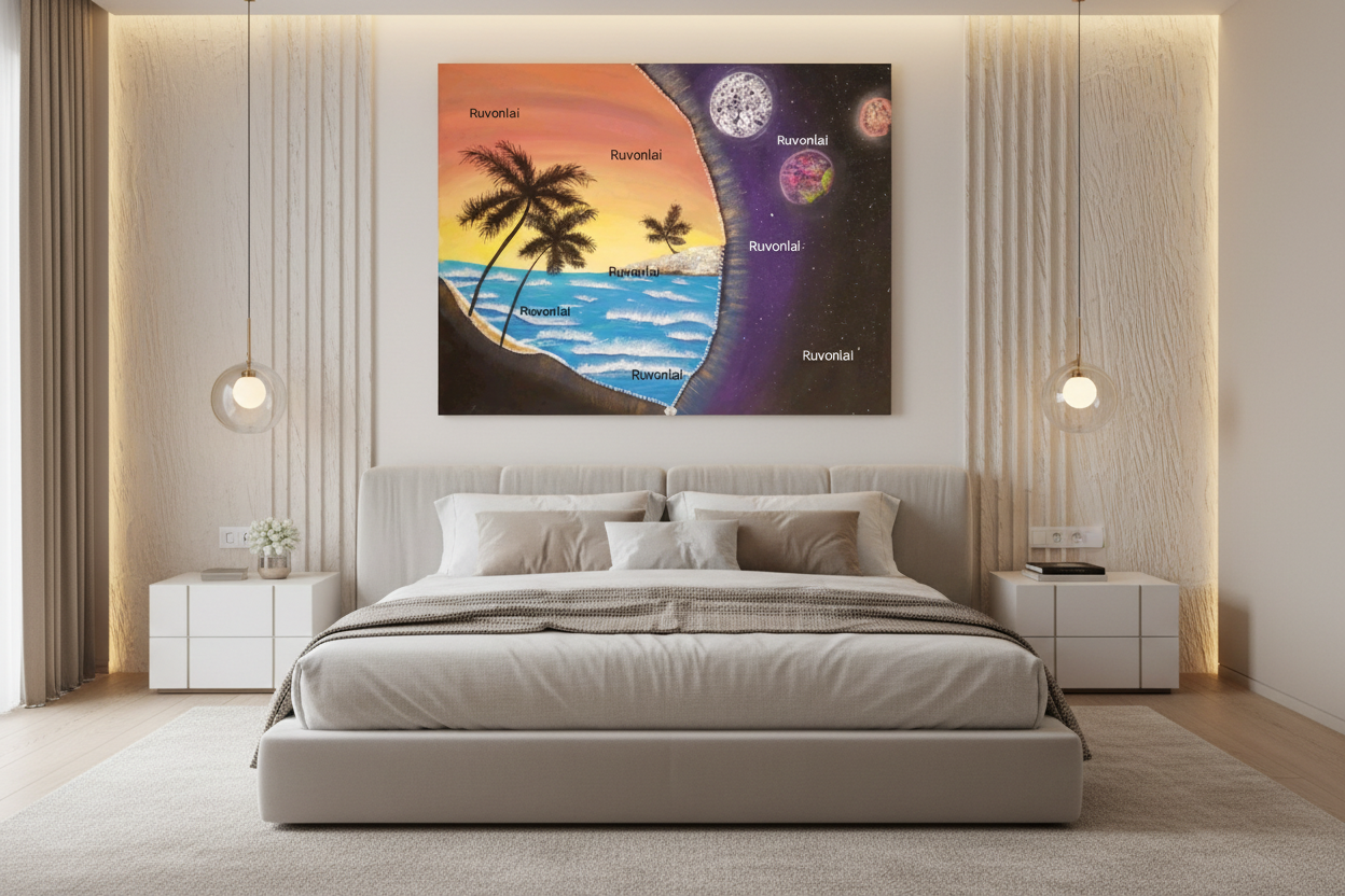 Infinite Multiverse Abstract Art - 16x20 Acrylic Canvas Print