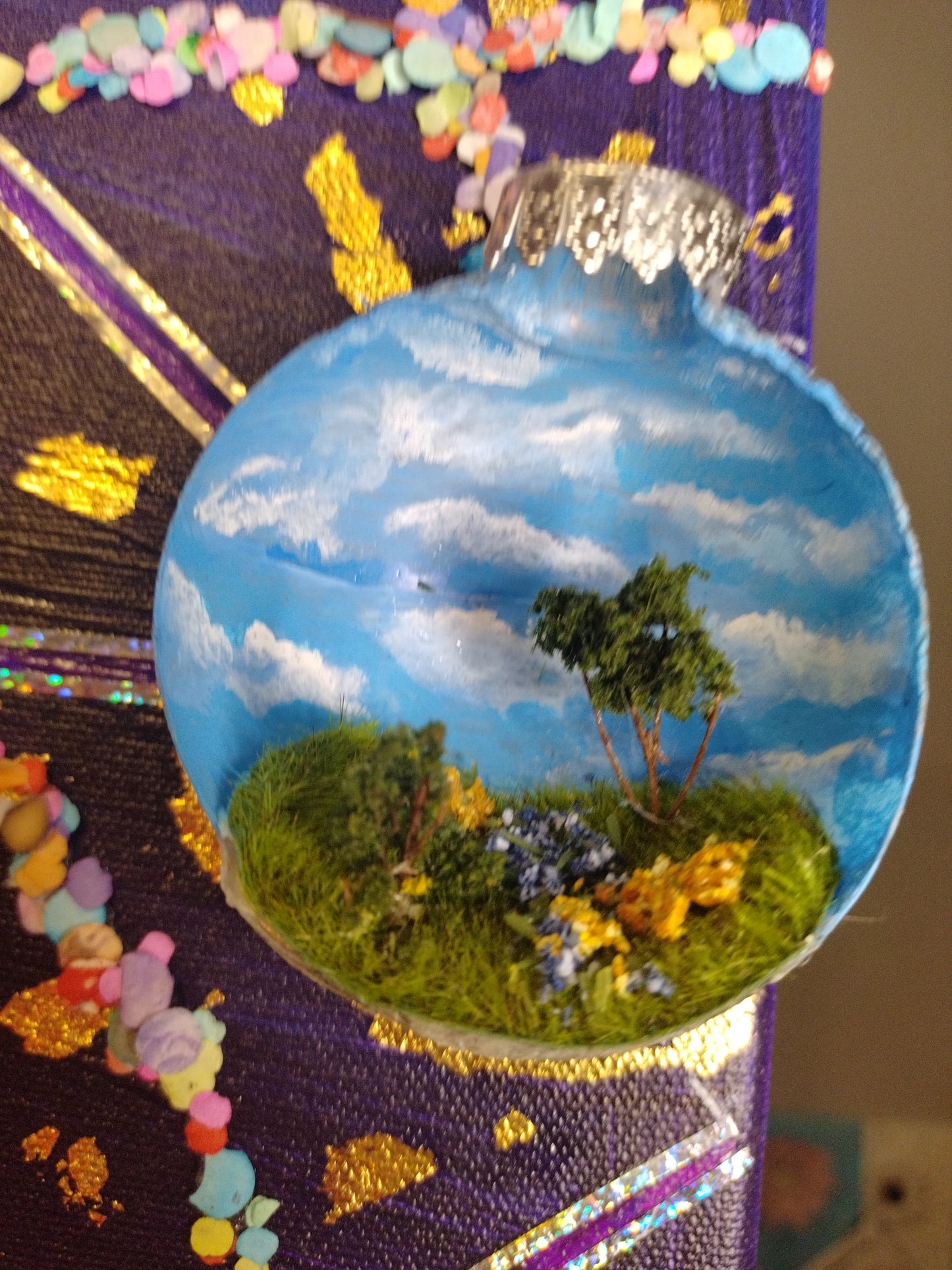 Busted Bubbles Abstract Art - 18x24 Acrylic Canvas | Auction