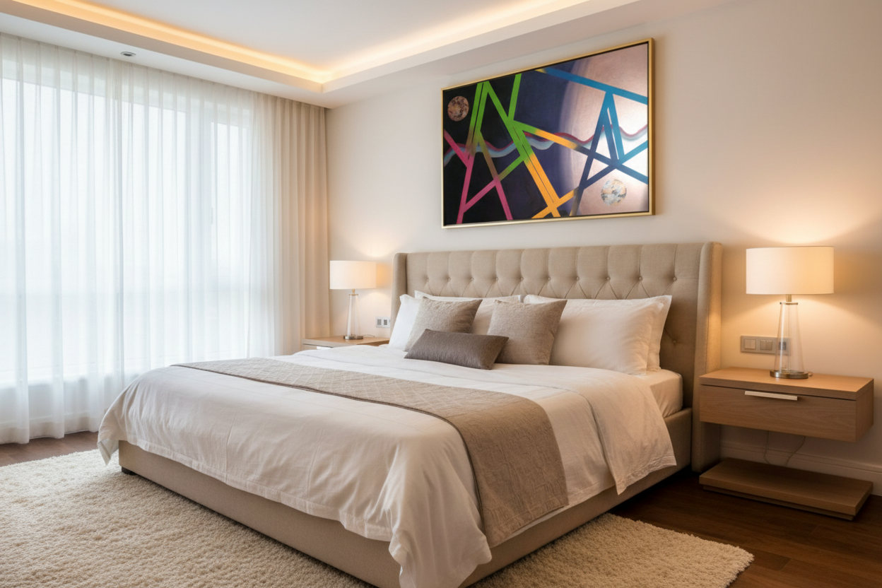 Worlds Apart Bedroom